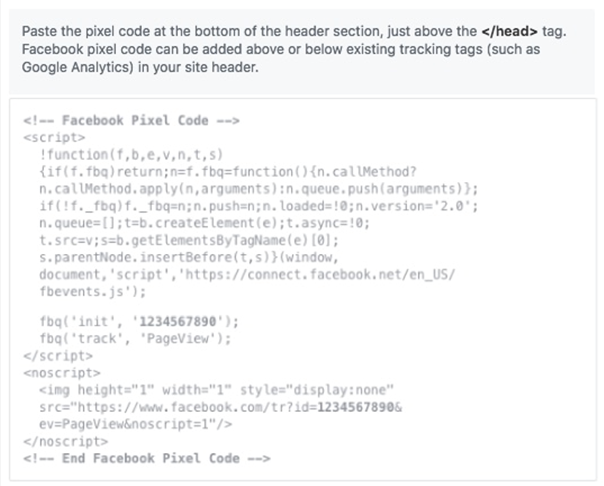 Facebook Pixel Code