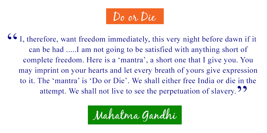 Mahatma Gandhi Quote