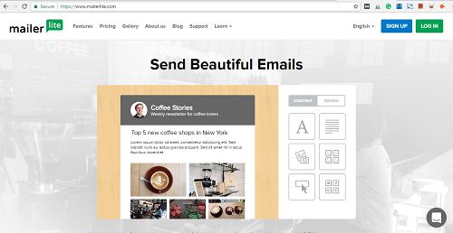 MailerLite- Email Marketing Tool