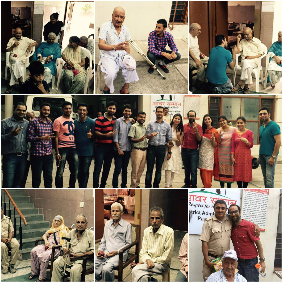 A Visit to Old Age Home